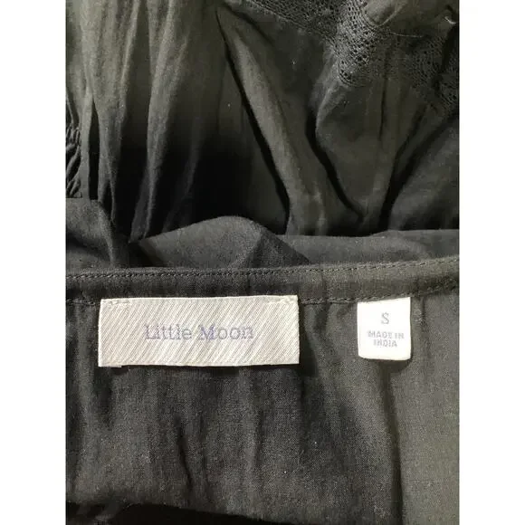 Little Moon 'Monaco' Black Dress Size S - Picture 4 of 4